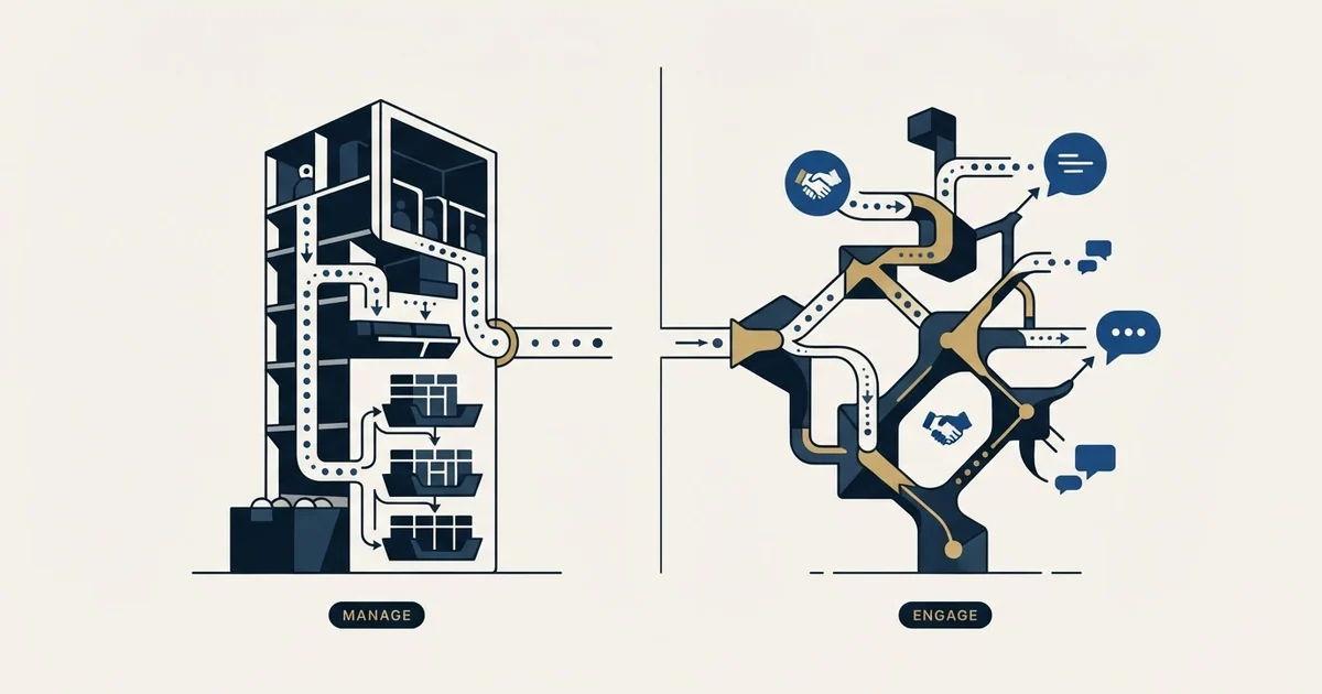 Editorial illustration for Capsule CRM vs Humanlinker