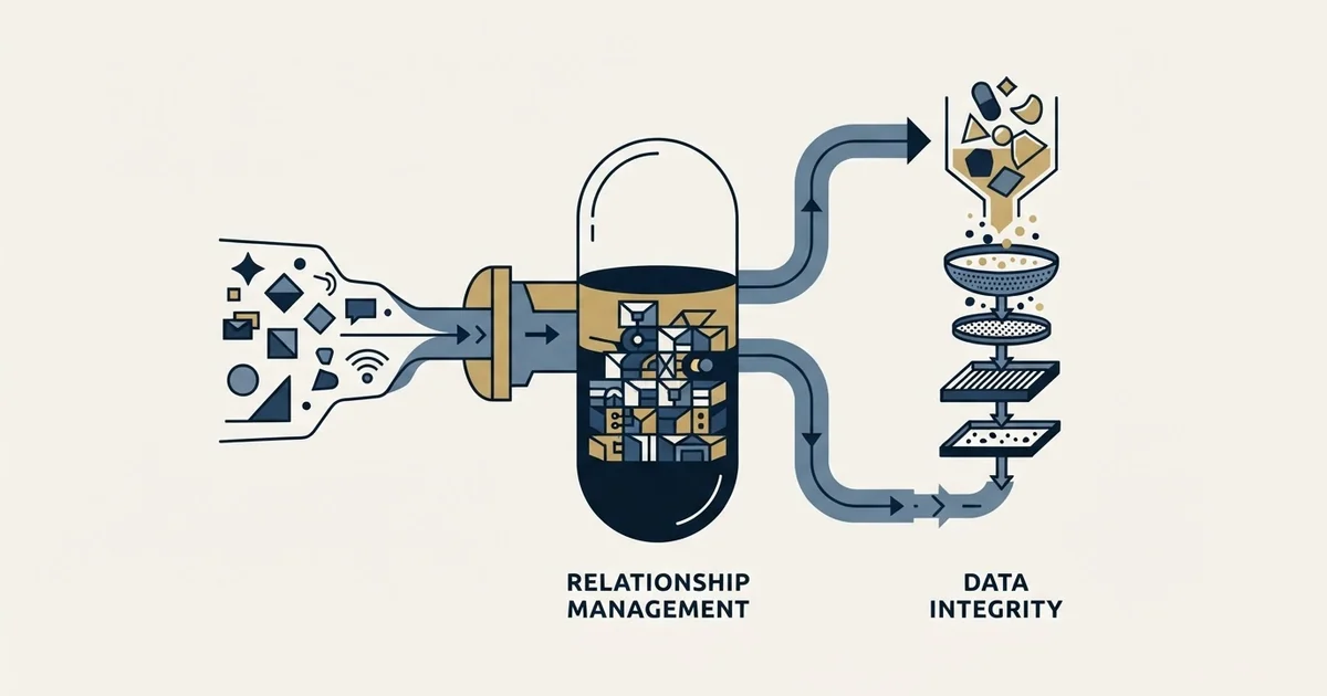 Editorial illustration for Capsule CRM vs MailerCheck