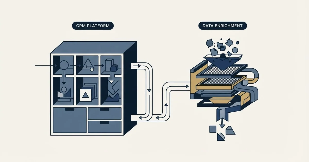 Editorial illustration for Capsule CRM vs NeverBounce