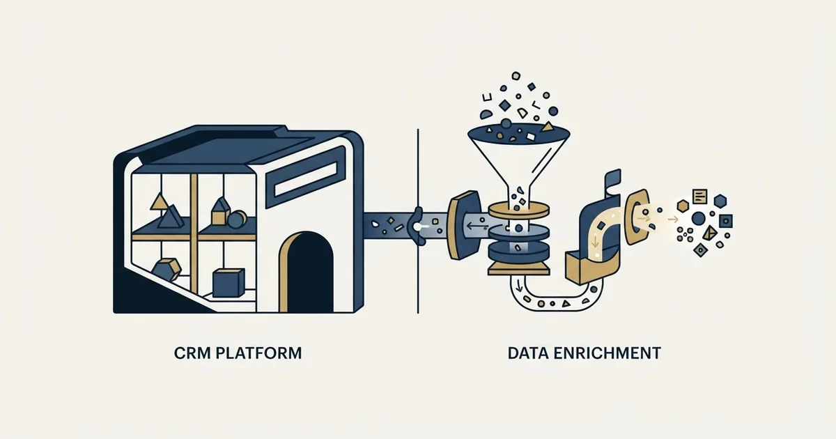 Editorial illustration for Capsule CRM vs Ocean.io