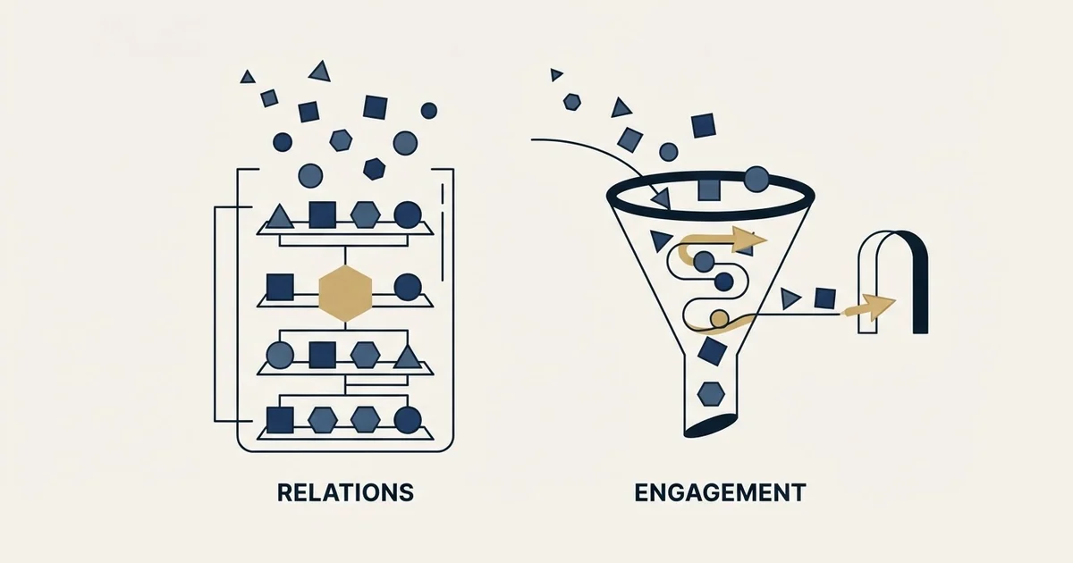 Editorial illustration for Capsule CRM vs PersistIQ