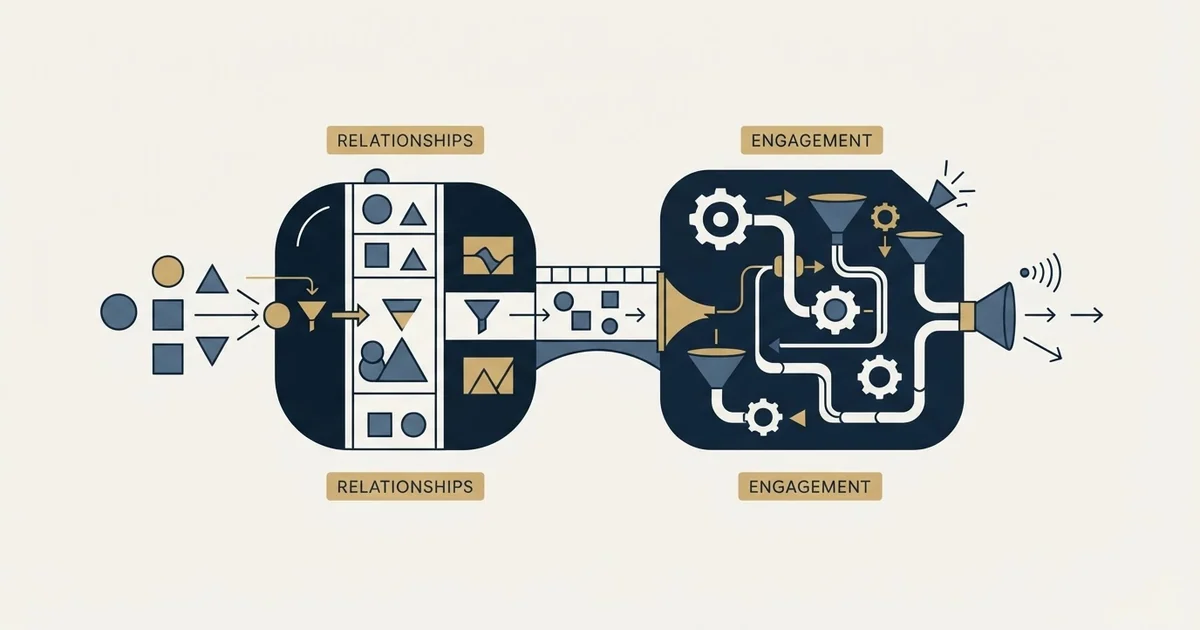 Editorial illustration for Capsule CRM vs PhoneBurner
