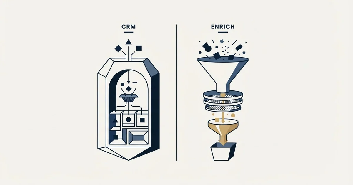 Editorial illustration for Capsule CRM vs Scrupp
