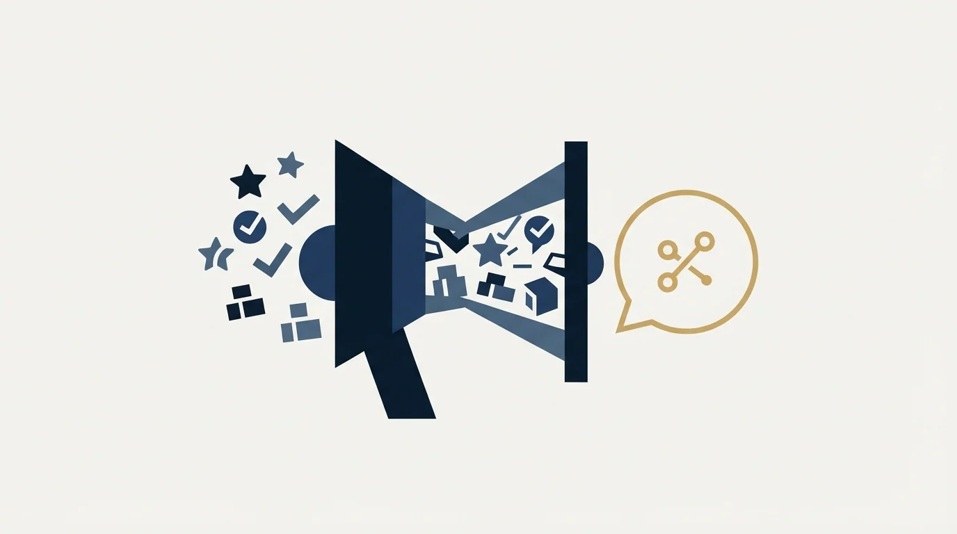 Section illustration: Transform Social Proof into Conversations