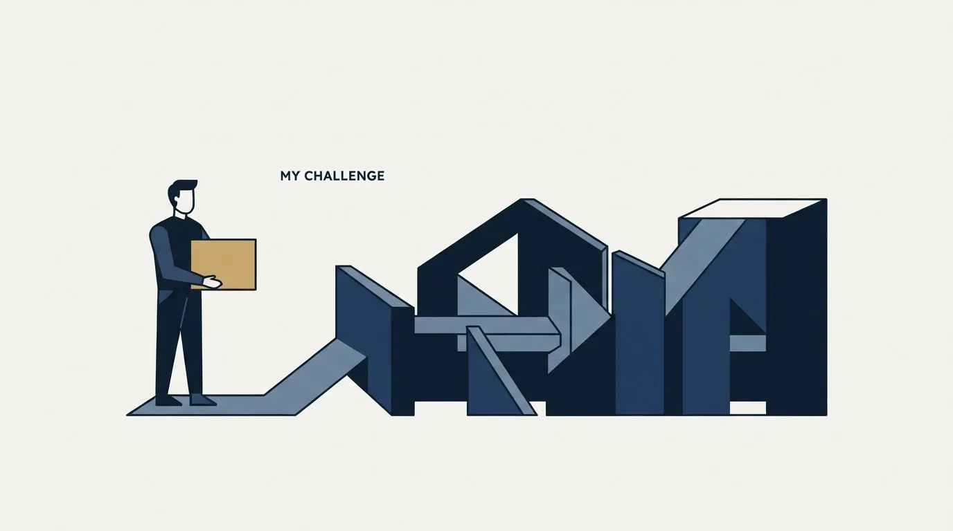 Section illustration: Challenges is the only check a stranger cannot answer for