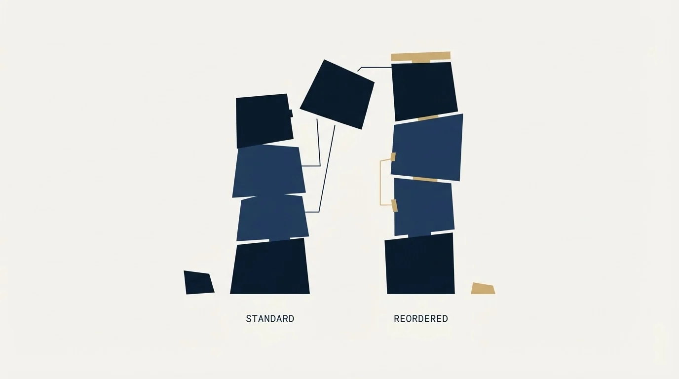 Section illustration: Where we differ from standard practice