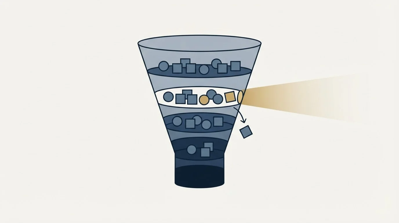 Section illustration: The cohort view, which is the one that answers questions