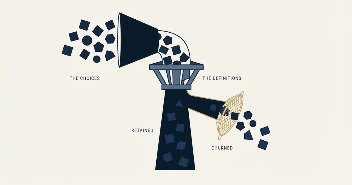 Editorial illustration for Churn Rate