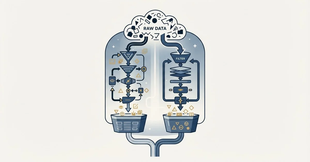 Editorial illustration for Clay vs Crustdata
