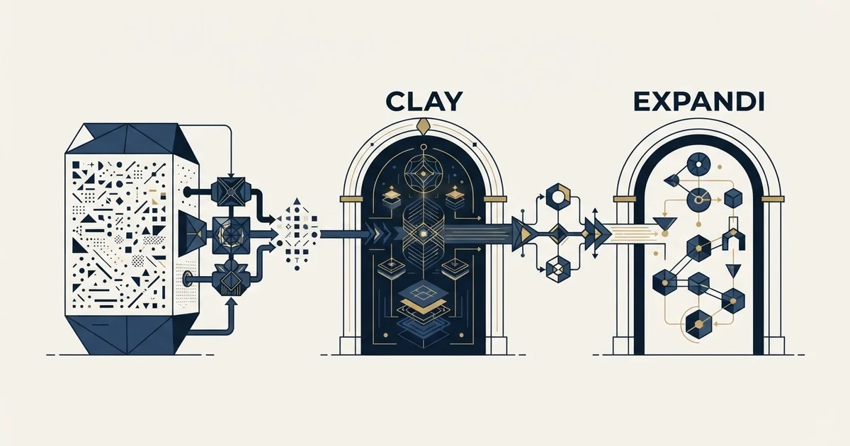 Editorial illustration for Clay vs Expandi