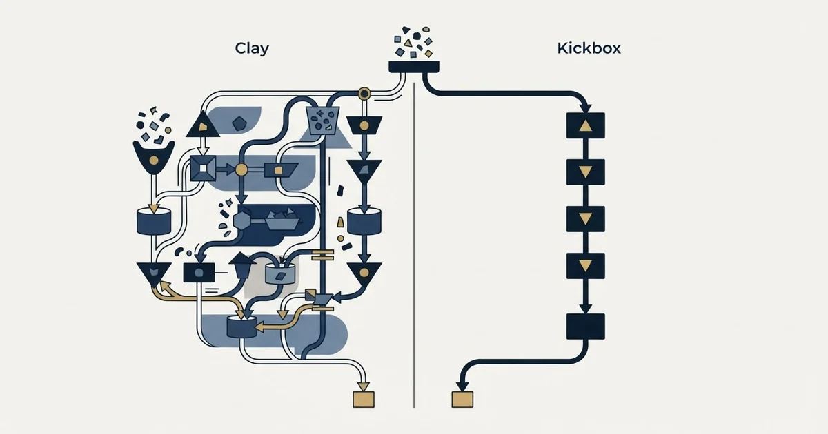 Editorial illustration for Clay vs Kickbox