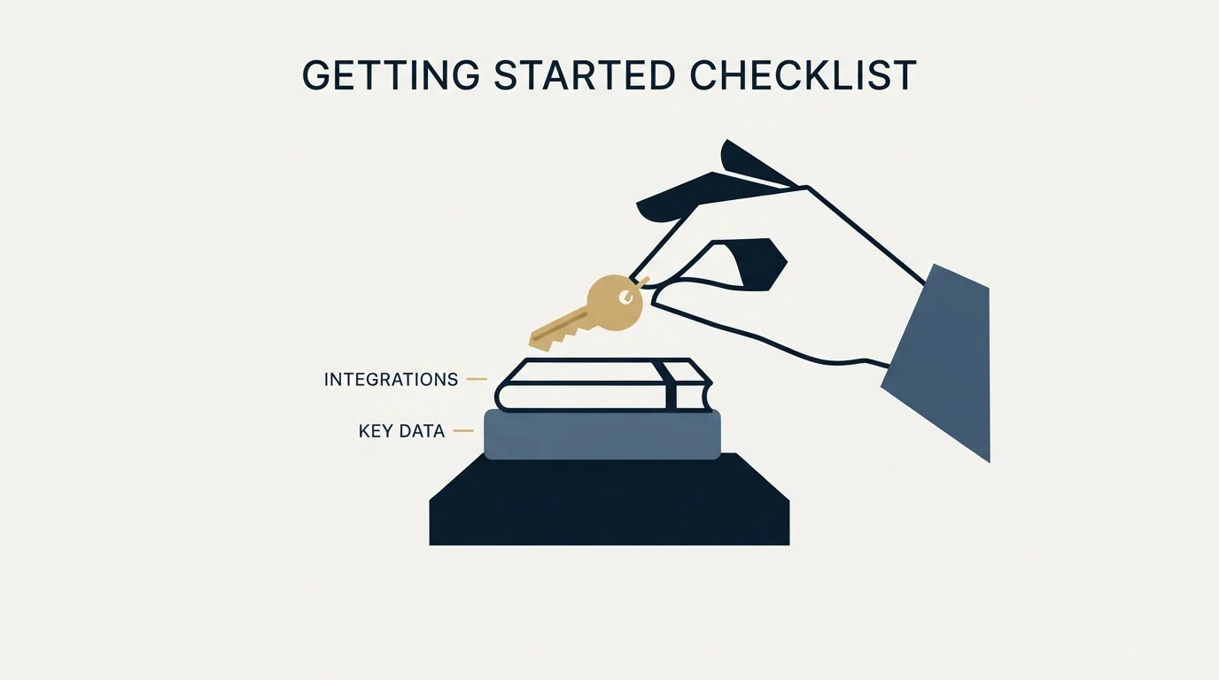 Section illustration: Getting Started Checklist