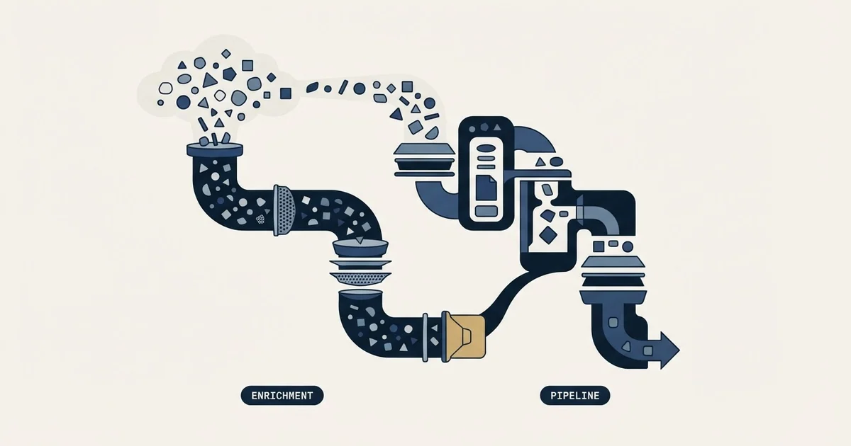 Editorial illustration for Clay vs Salesflare