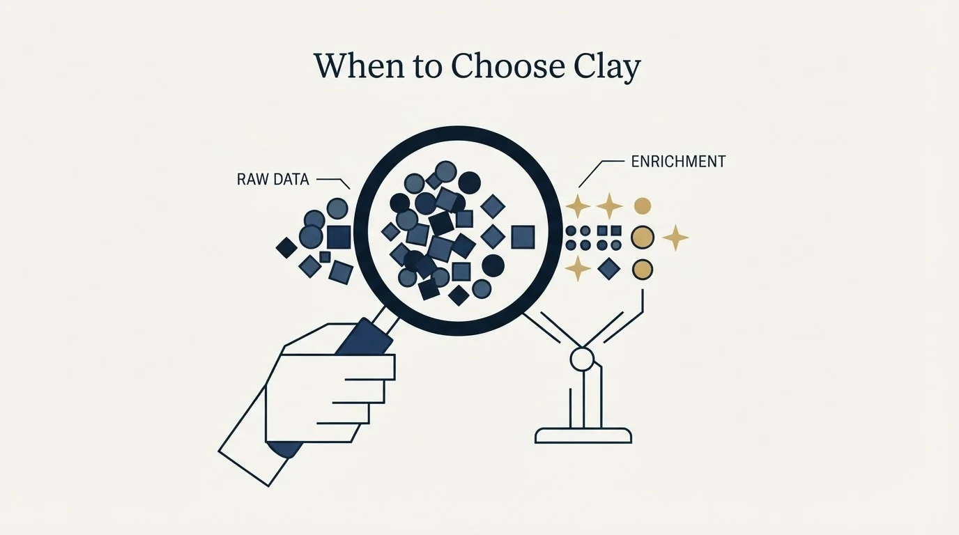 Section illustration: When to Choose Clay