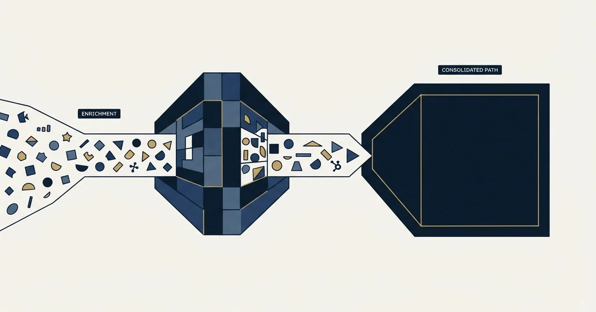 Editorial illustration for Clearbit Enrichment After the HubSpot Acquisition