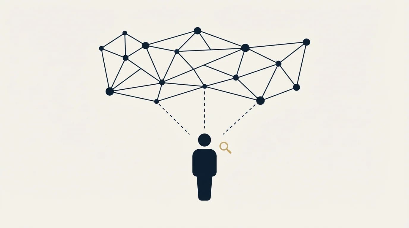 Section illustration: What it cannot tell you, stated plainly