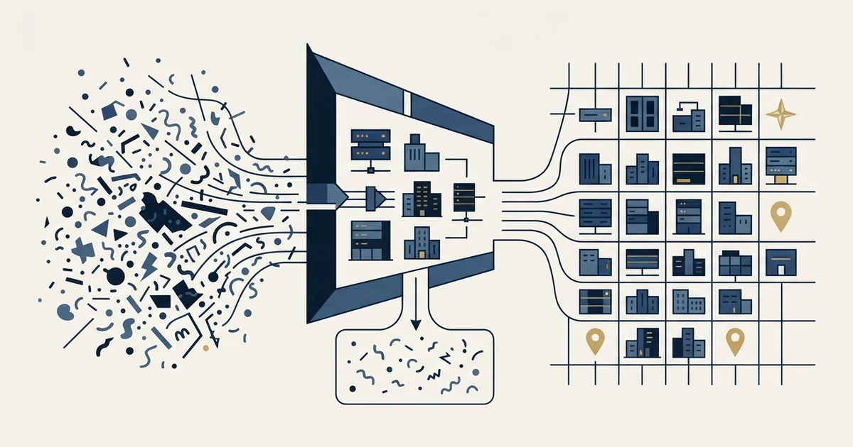 Editorial illustration for Clearbit Reveal
