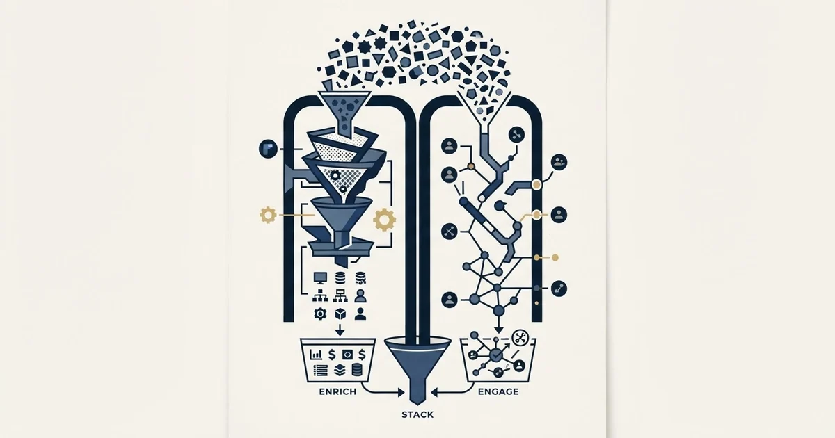 Editorial illustration for Clearbit vs Closely
