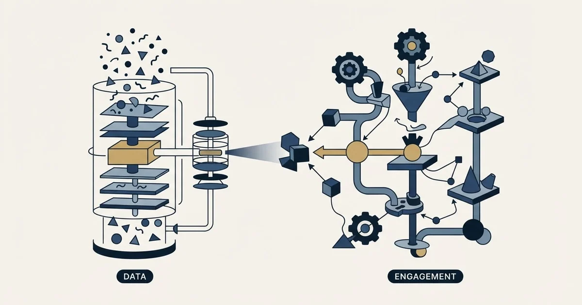Editorial illustration for Clearbit vs Enginy
