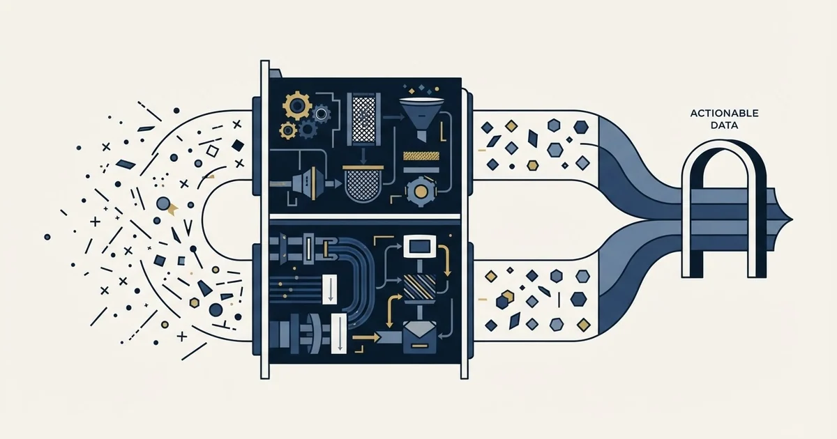 Editorial illustration for Clearbit vs Koncert