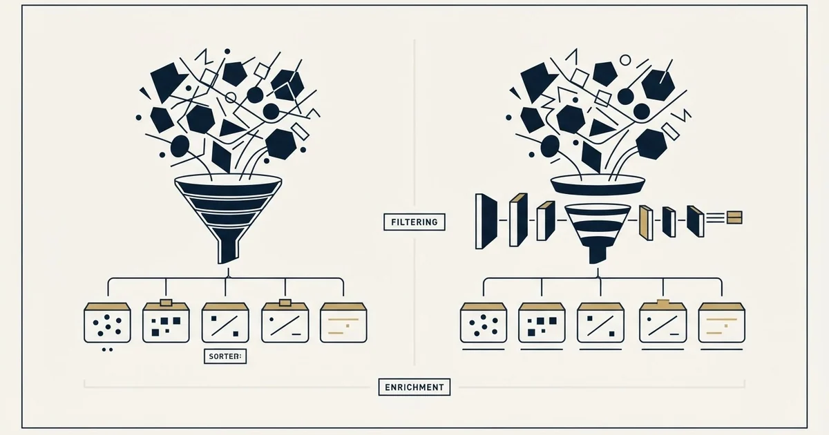 Editorial illustration for Clearbit vs PredictLeads