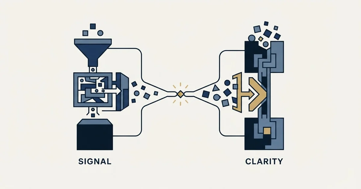 Editorial illustration for Clearbit vs Tomba