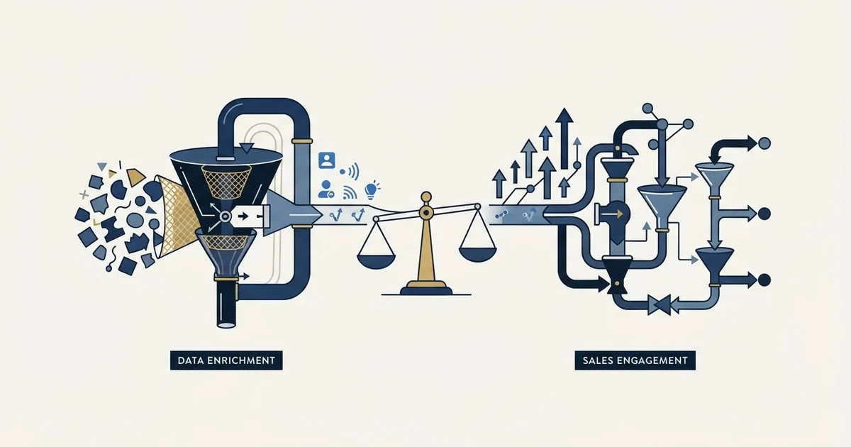 Editorial illustration for Clearbit vs Zeekeo