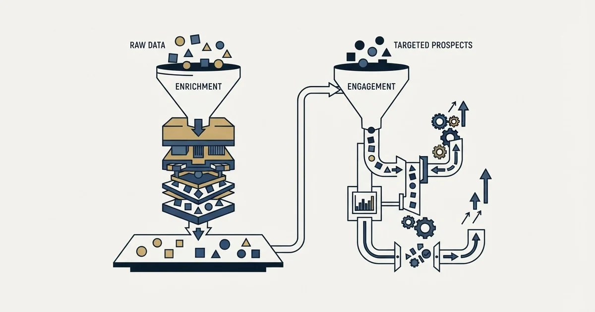 Editorial illustration for Clearbit vs Zeliq