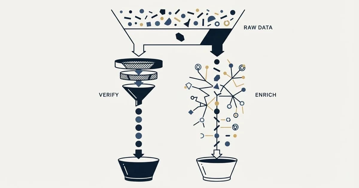 Editorial illustration for Clearout vs ContactOut