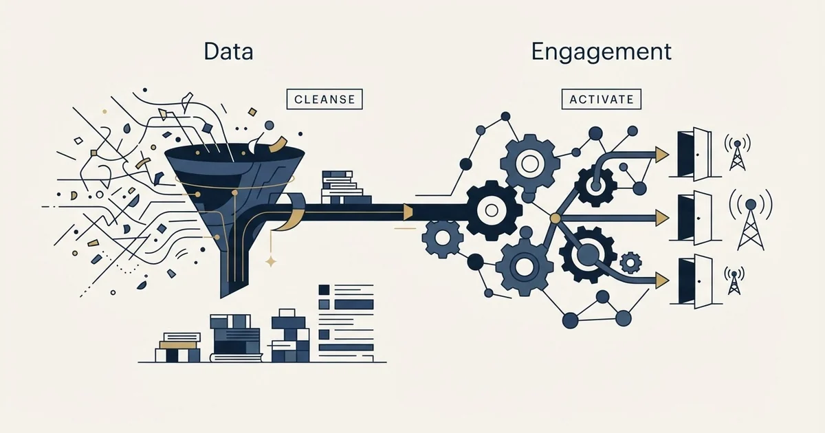 Editorial illustration for Clearout vs Regie.ai