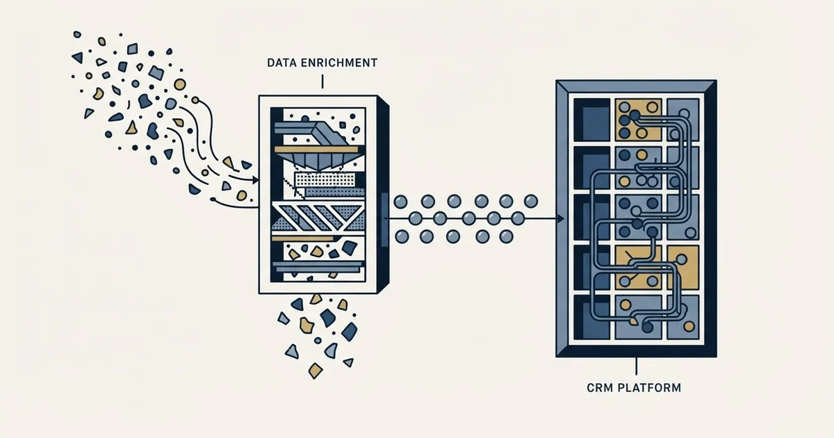 Editorial illustration for Clearout vs Salesmate