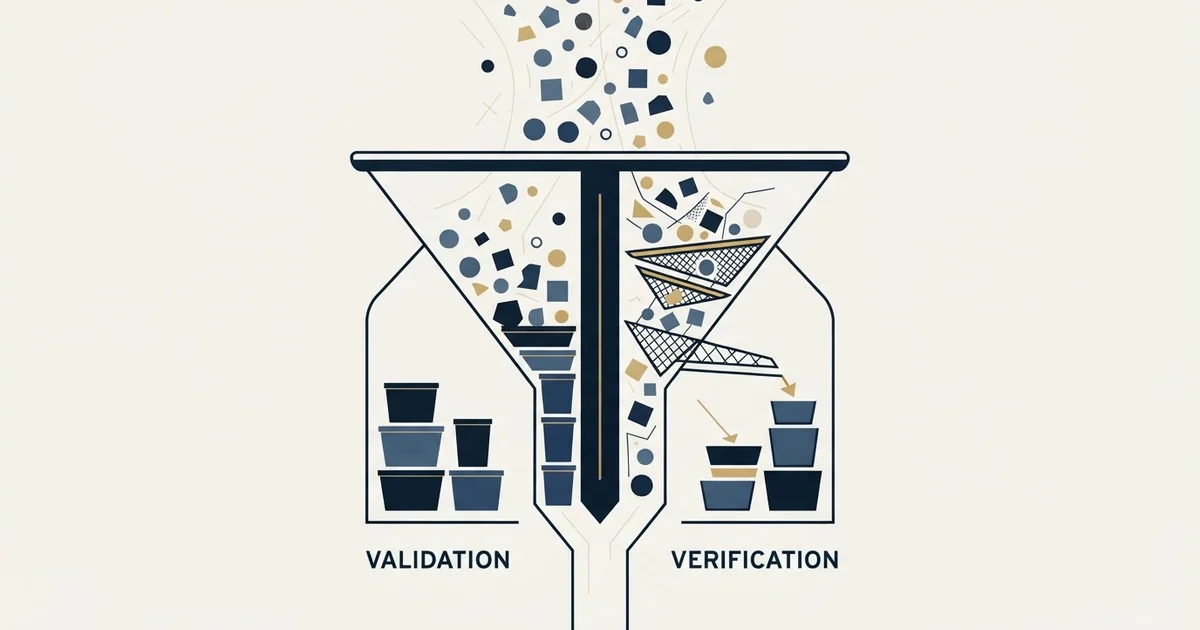 Editorial illustration for Clearout vs Verifalia