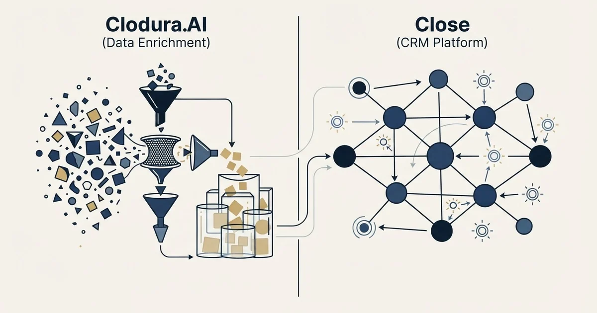 Editorial illustration for Clodura.AI vs Close