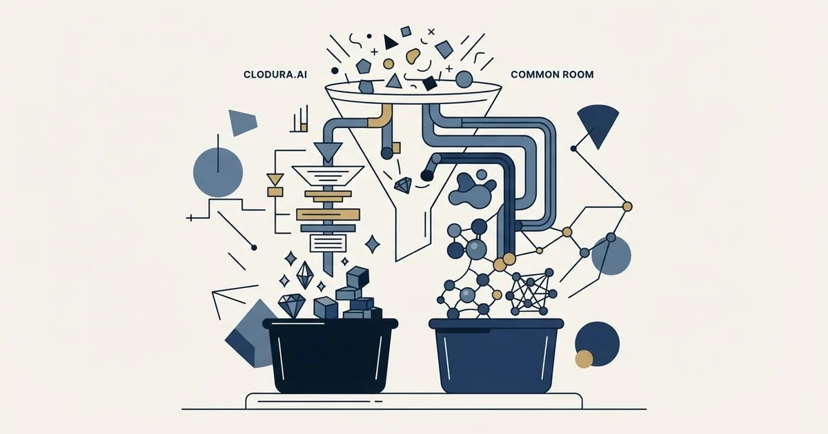 Editorial illustration for Clodura.AI vs Common Room