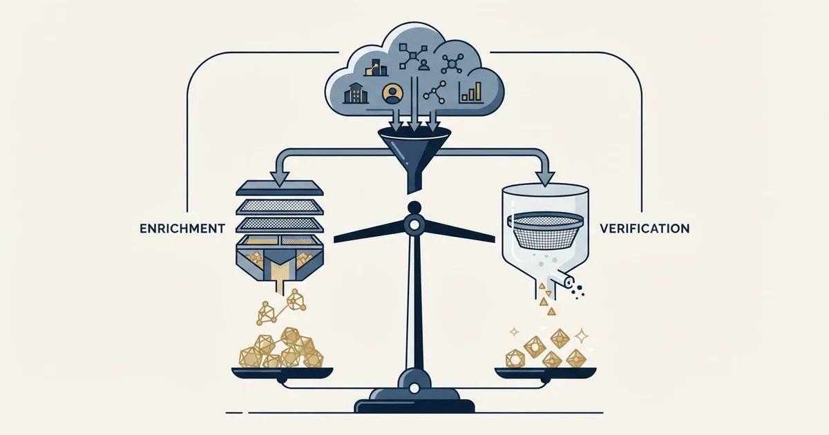 Editorial illustration for Clodura.AI vs Emailable