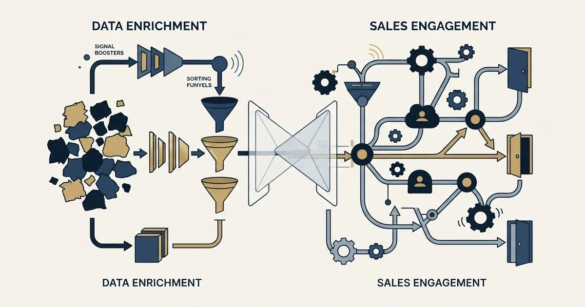 Editorial illustration for Clodura.AI vs Expandi
