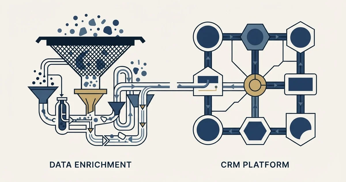 Editorial illustration for Clodura.AI vs folk