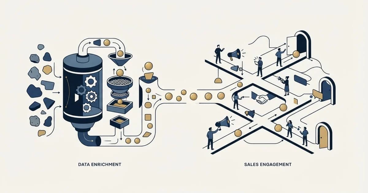 Editorial illustration for Clodura.AI vs Groove by Clari