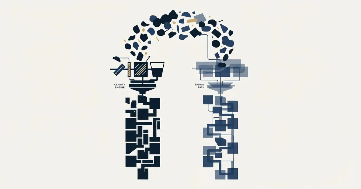 Editorial illustration for Clodura.AI vs LeadIQ