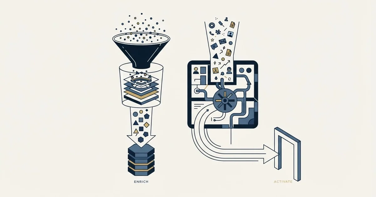Editorial illustration for Clodura.AI vs OnePageCRM