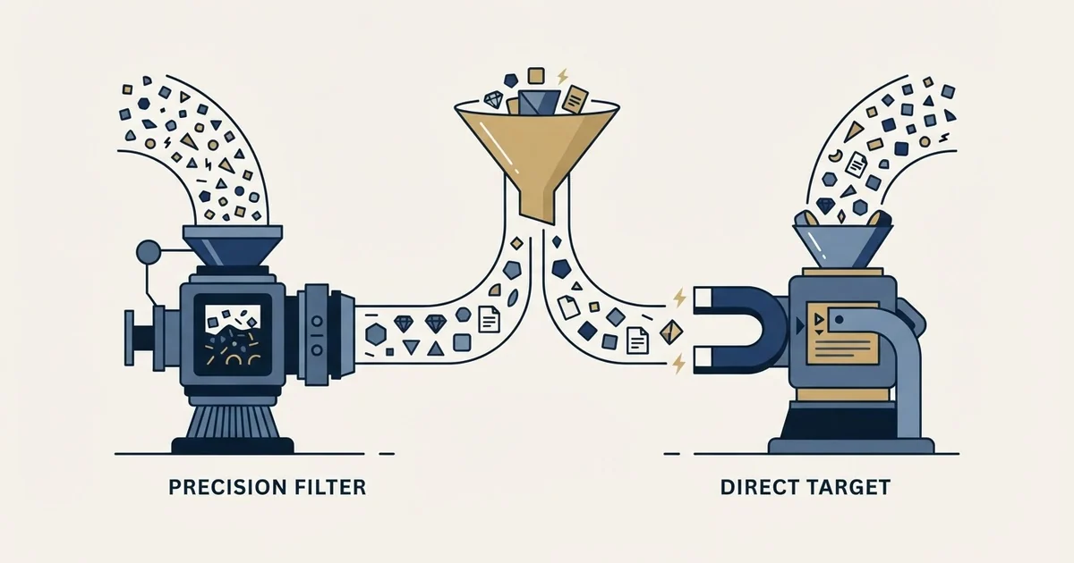Editorial illustration for Clodura.AI vs RocketReach