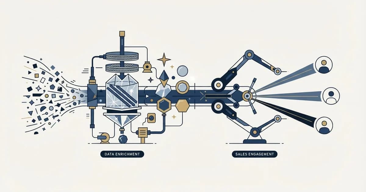 Editorial illustration for Clodura.AI vs Salesforge