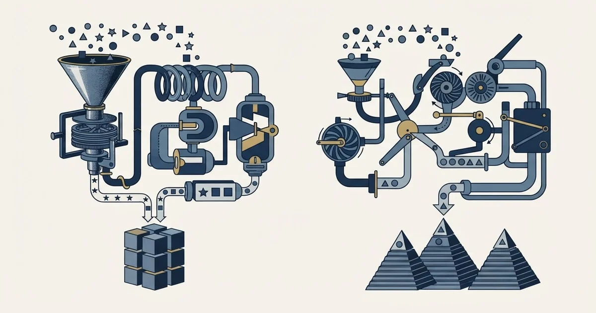 Editorial illustration for Clodura.AI vs TheirStack