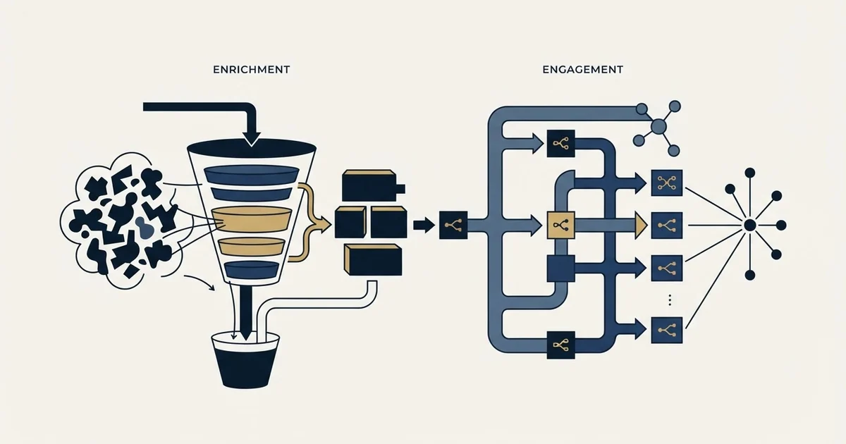 Editorial illustration for Clodura.AI vs We-Connect