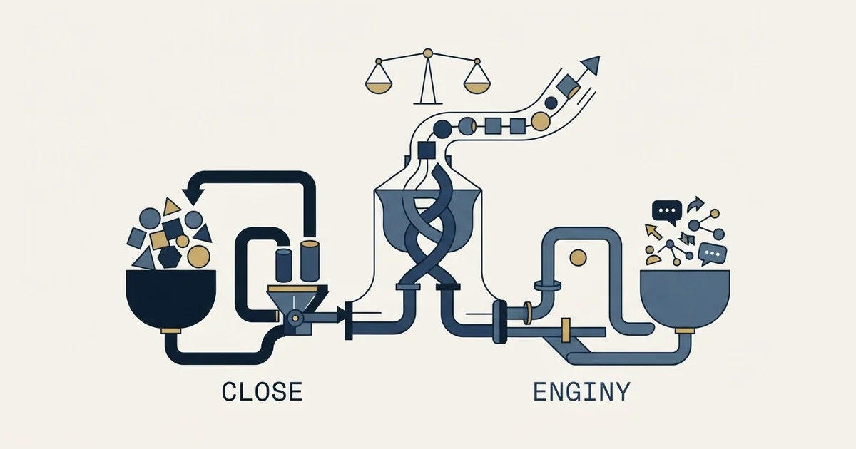 Editorial illustration for Close vs Enginy