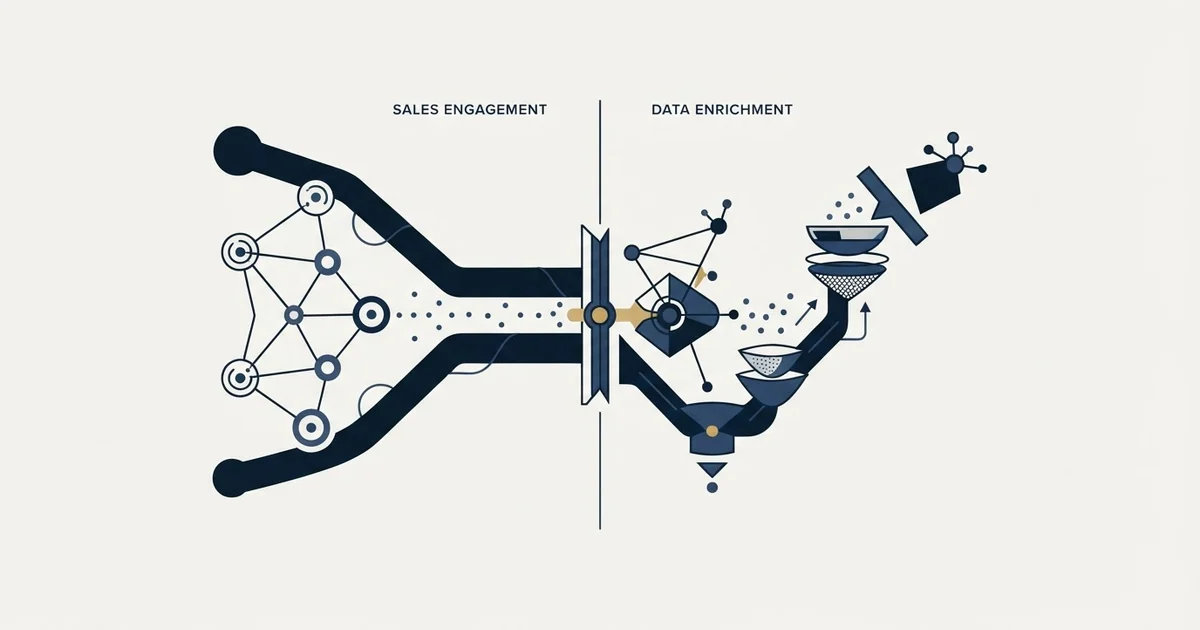 Editorial illustration for Closely vs Enrich Layer