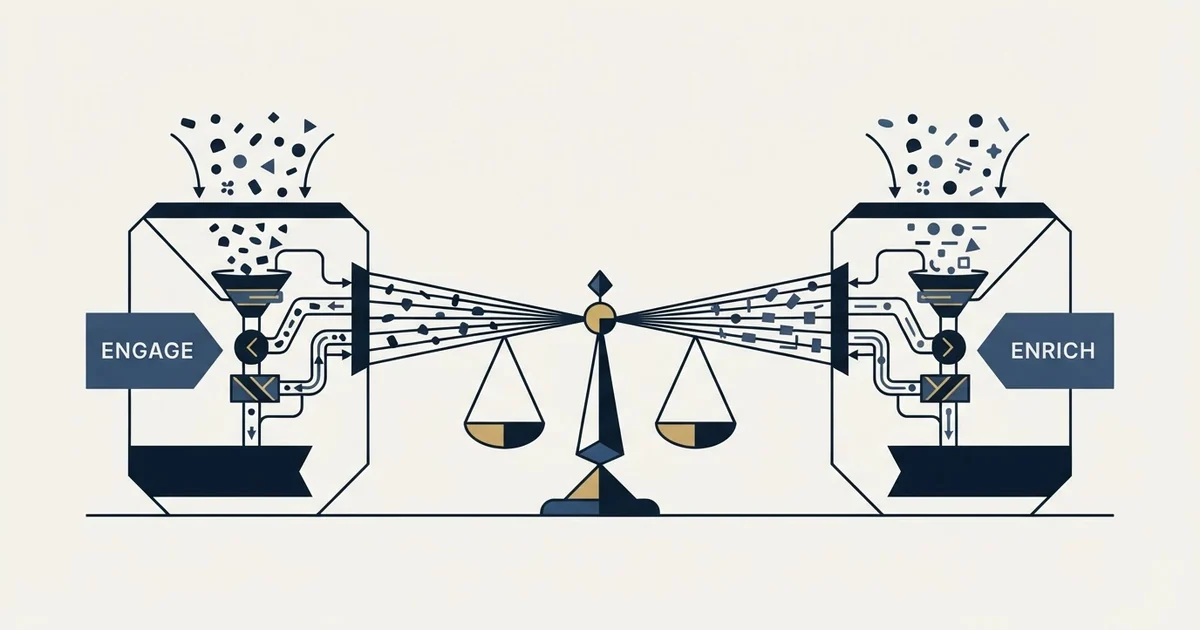 Editorial illustration for Closely vs FindThatLead