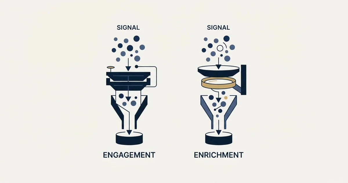 Editorial illustration for Closely vs LeadIQ