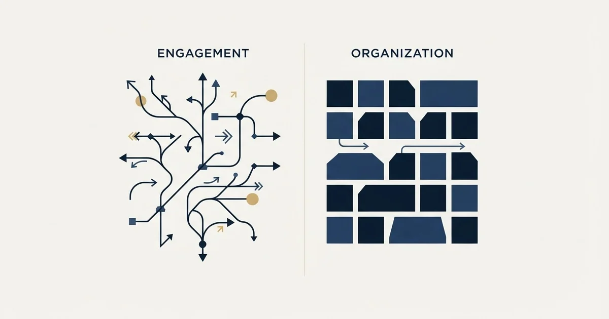 Editorial illustration for Closely vs Less Annoying CRM