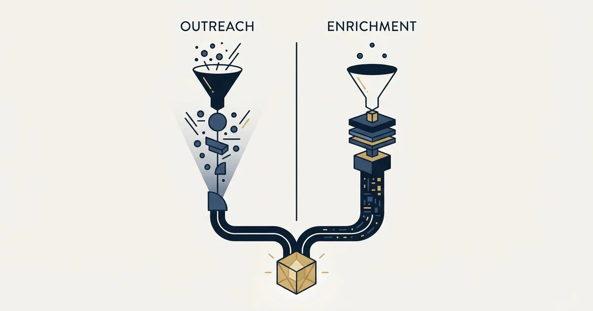 Editorial illustration for Closely vs Lusha